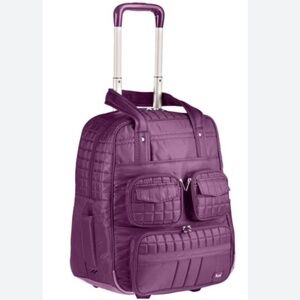 Lug Puddle Jumper Wheelie Bag Purple